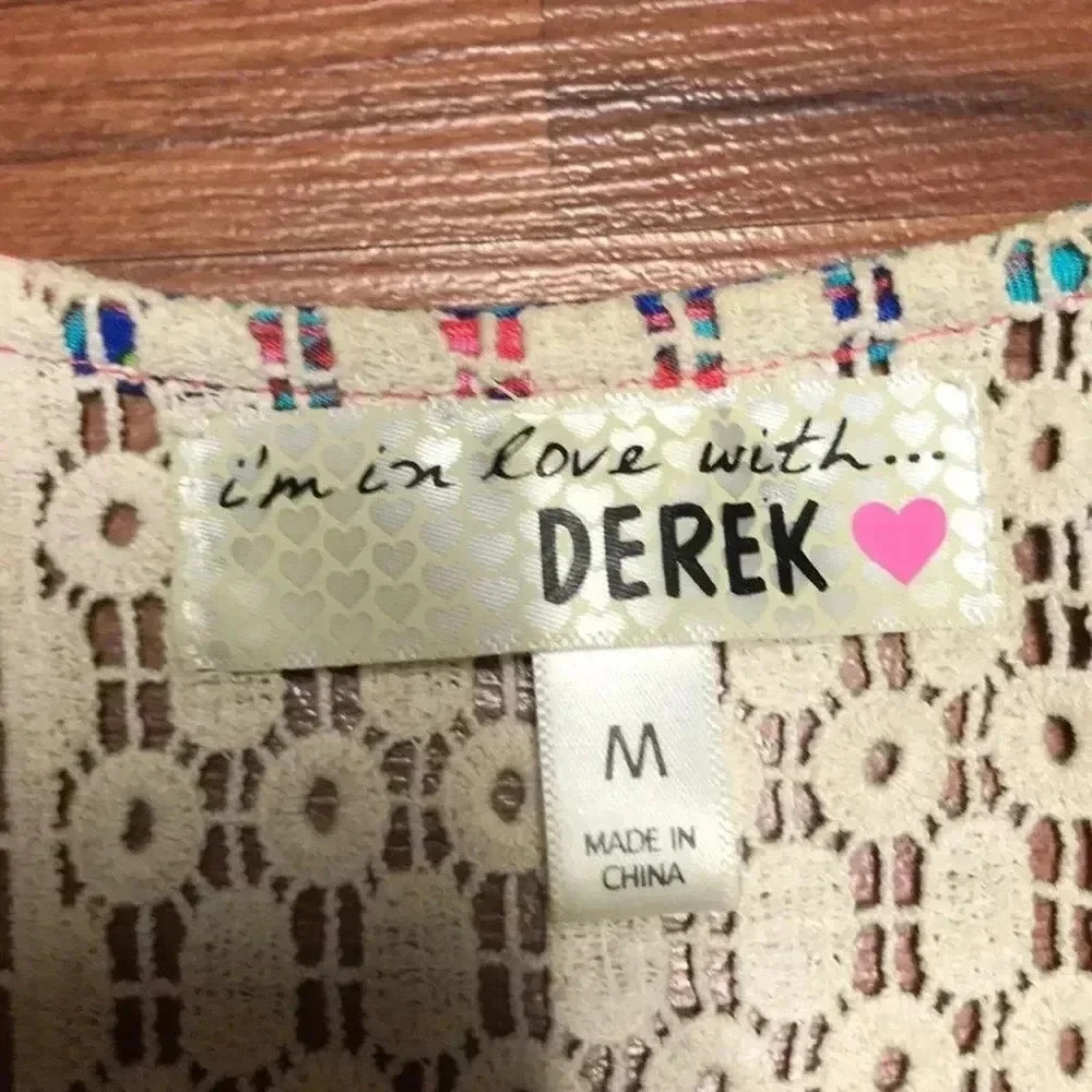 Derek Heart Multi Color Summer Dress, Med - Picture 2 of 6